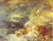 J.M.W. Turner Fire at Sea Spain oil painting artist